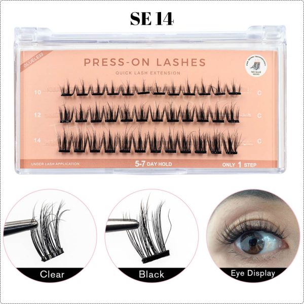 pre glued lashes factory - Image 2