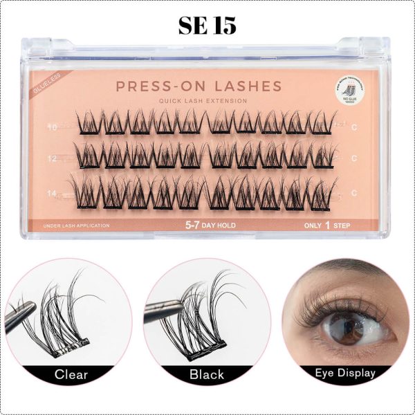 pre glued lashes factory - Image 3