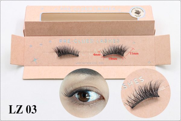 pre glued half lashes - Image 3