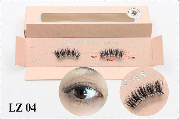 pre glued half lashes - Image 4