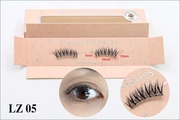 press on half lashes