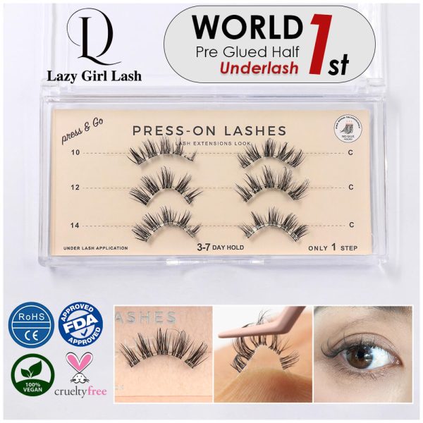 Pre-glued Under Lashes - Image 3