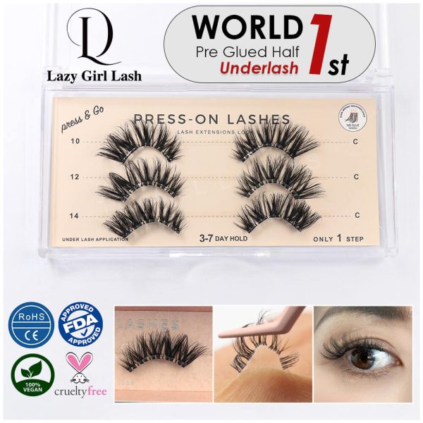 Pre Glued Strip Lashes