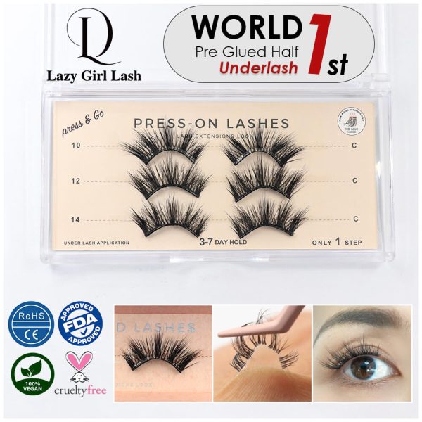Pre Glued Strip Lashes - Image 3