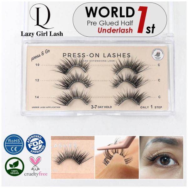 Pre Glued Strip Lashes - Image 4