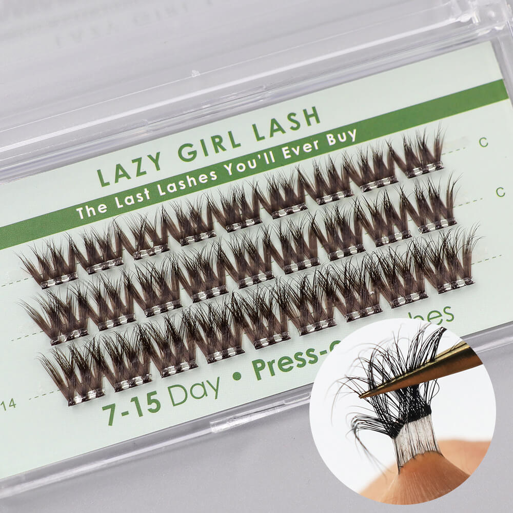 1751005021 preglued cluster diy lashes