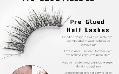 Half Lashes Pre Glued