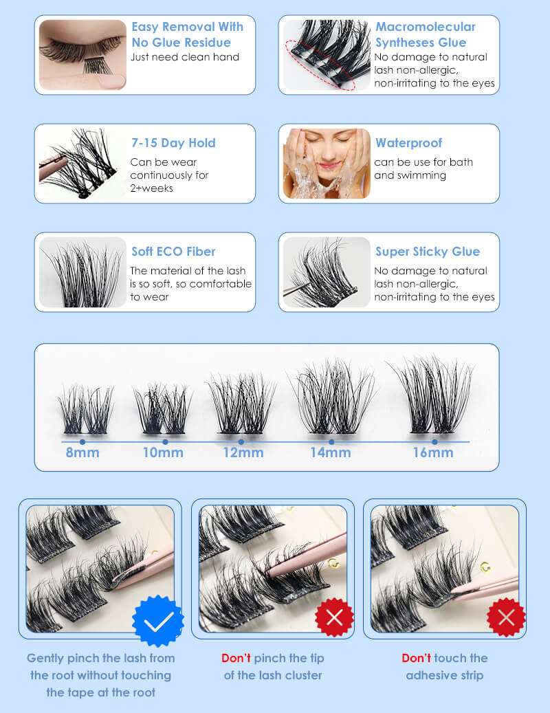 Press on Lashes 3