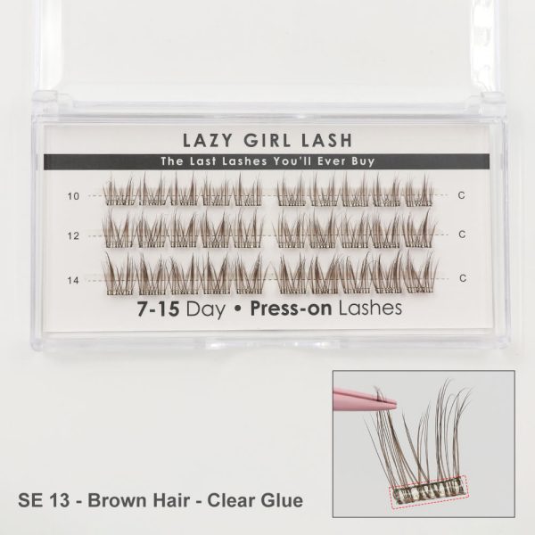 Brown Cluster Lashes - Image 2