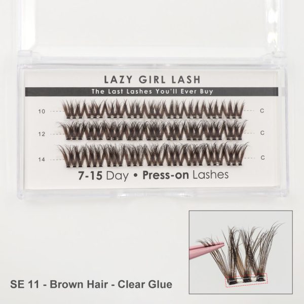 Brown Cluster Lashes - Image 3