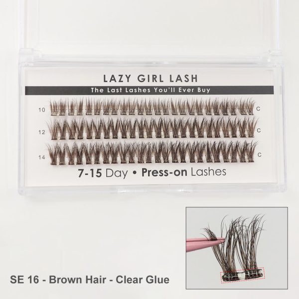 Brown DIY Lashes SE16