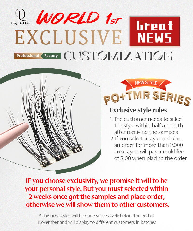 Pre Glued Cluster Lashes